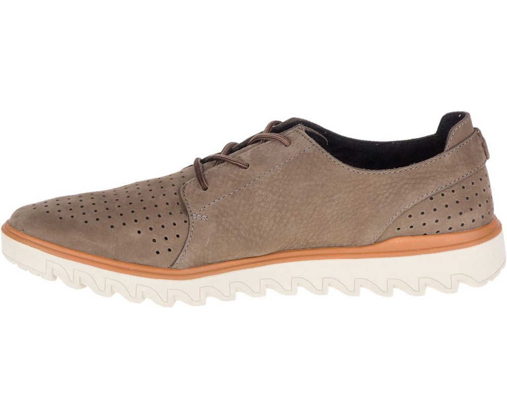 Buty Sportowe Merrell Męskie Szare - Downtown Lace - 634852-YXG